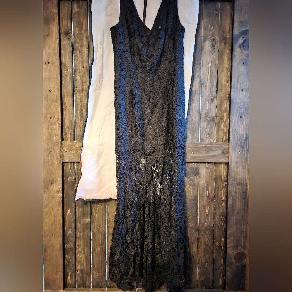 Le Chateau Black Lace Dress